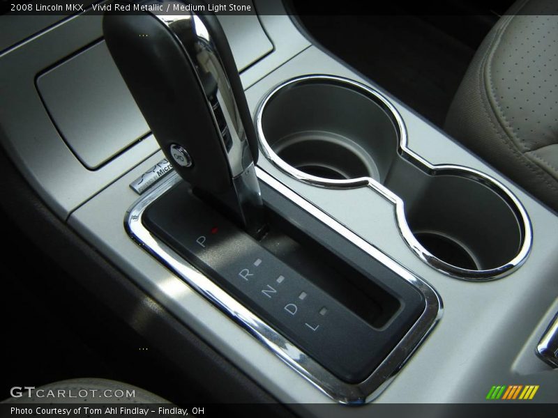 Vivid Red Metallic / Medium Light Stone 2008 Lincoln MKX