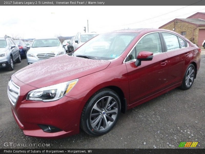 Venetian Red Pearl / Warm Ivory 2017 Subaru Legacy 2.5i Limited