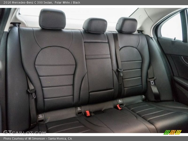 Polar White / Black 2016 Mercedes-Benz C 300 Sedan