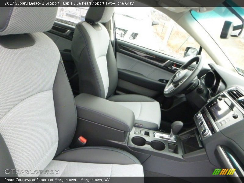 Lapis Blue Pearl / Sport Two-Tone Gray 2017 Subaru Legacy 2.5i Sport