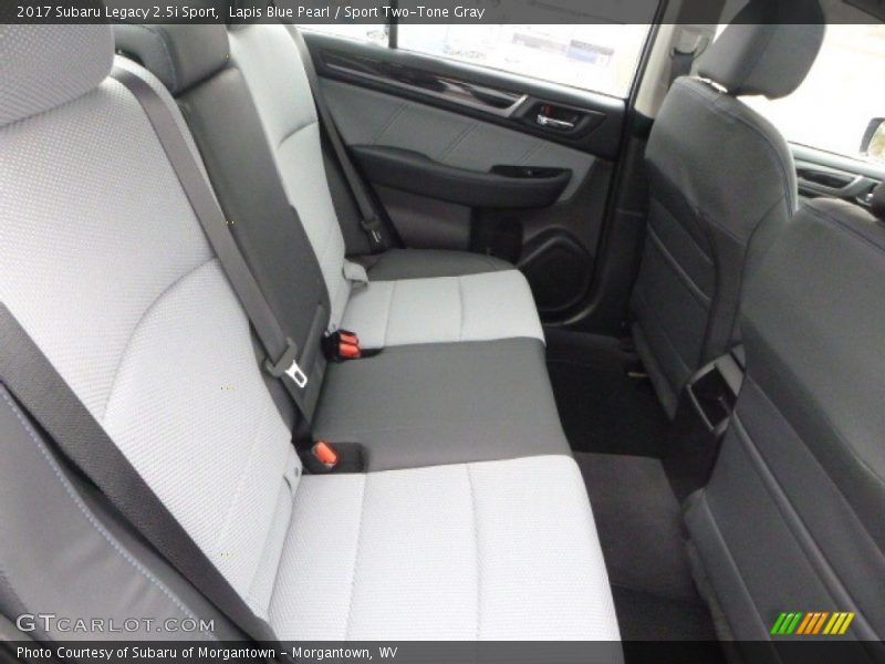 Lapis Blue Pearl / Sport Two-Tone Gray 2017 Subaru Legacy 2.5i Sport