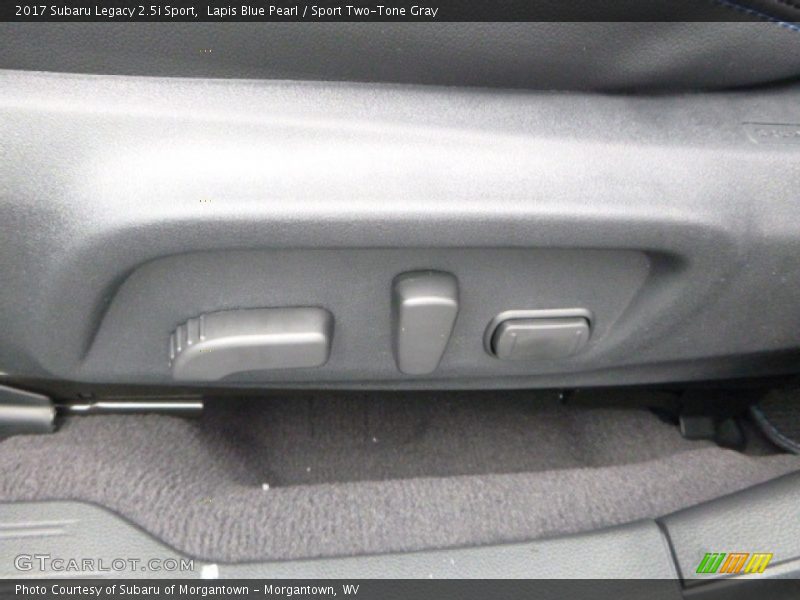 Lapis Blue Pearl / Sport Two-Tone Gray 2017 Subaru Legacy 2.5i Sport