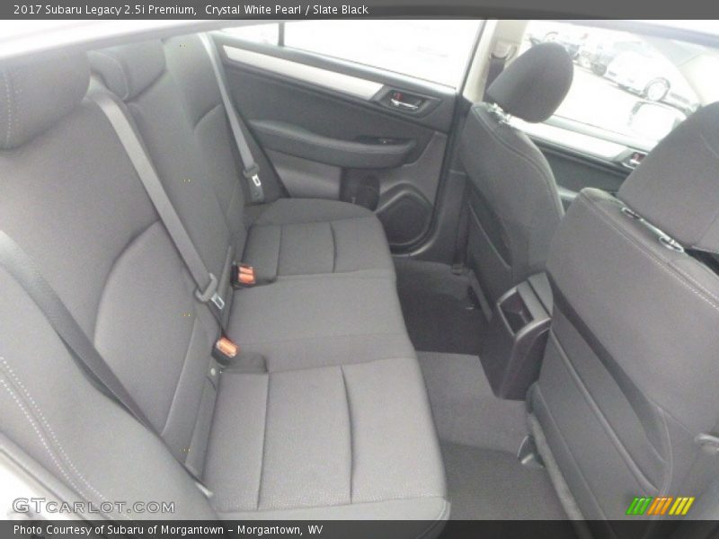 Crystal White Pearl / Slate Black 2017 Subaru Legacy 2.5i Premium