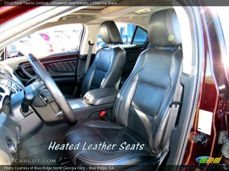 Cinnamon Red Metallic / Charcoal Black 2010 Ford Taurus Limited