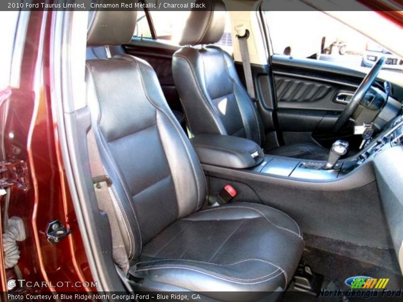 Cinnamon Red Metallic / Charcoal Black 2010 Ford Taurus Limited
