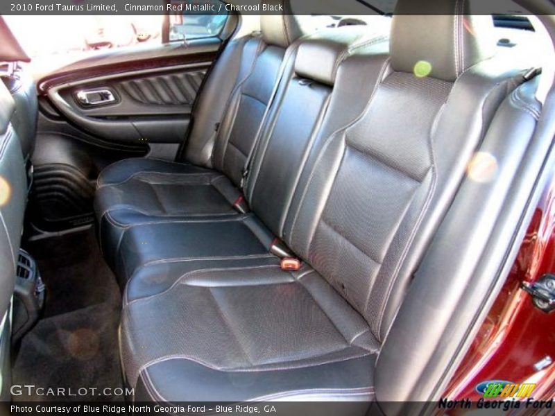 Cinnamon Red Metallic / Charcoal Black 2010 Ford Taurus Limited