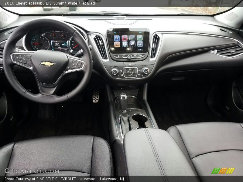 Summit White / Jet Black 2016 Chevrolet Malibu LT