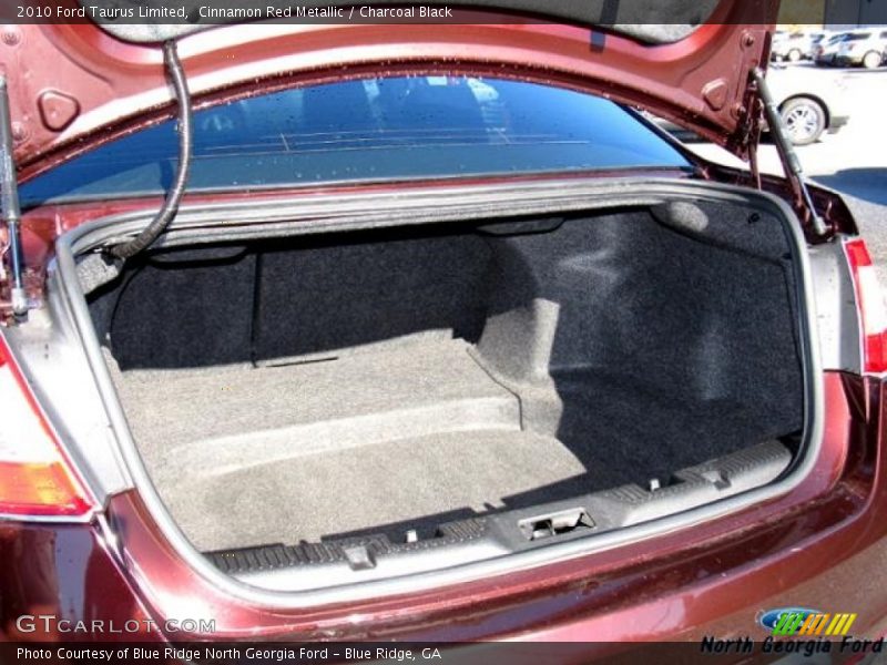 Cinnamon Red Metallic / Charcoal Black 2010 Ford Taurus Limited