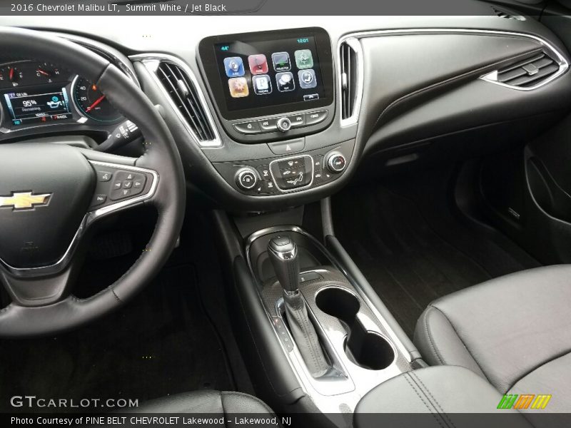 Summit White / Jet Black 2016 Chevrolet Malibu LT