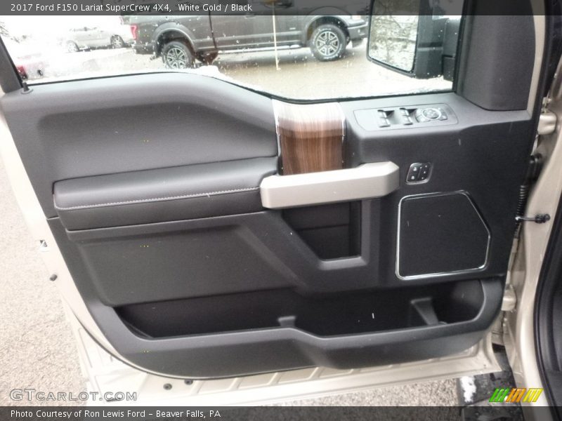 White Gold / Black 2017 Ford F150 Lariat SuperCrew 4X4