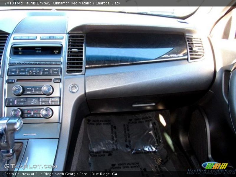 Cinnamon Red Metallic / Charcoal Black 2010 Ford Taurus Limited