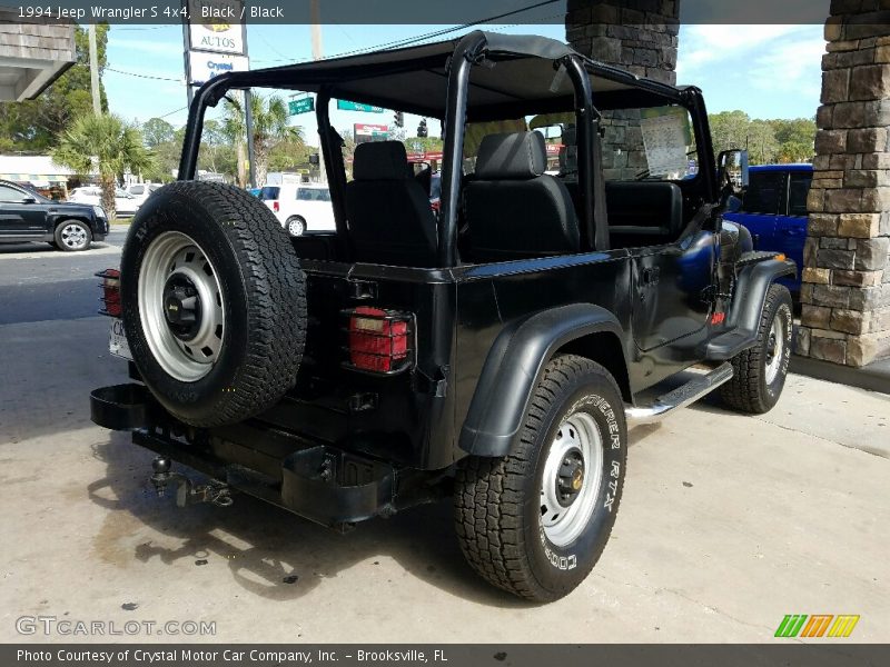 Black / Black 1994 Jeep Wrangler S 4x4