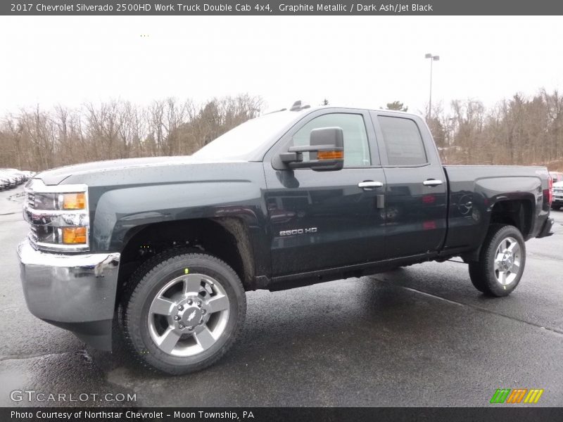 Front 3/4 View of 2017 Silverado 2500HD Work Truck Double Cab 4x4