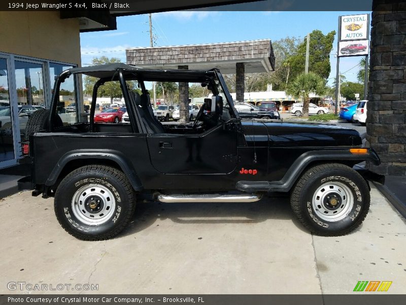 Black / Black 1994 Jeep Wrangler S 4x4