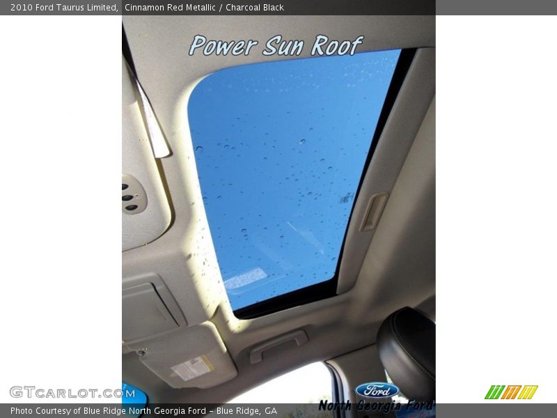 Cinnamon Red Metallic / Charcoal Black 2010 Ford Taurus Limited