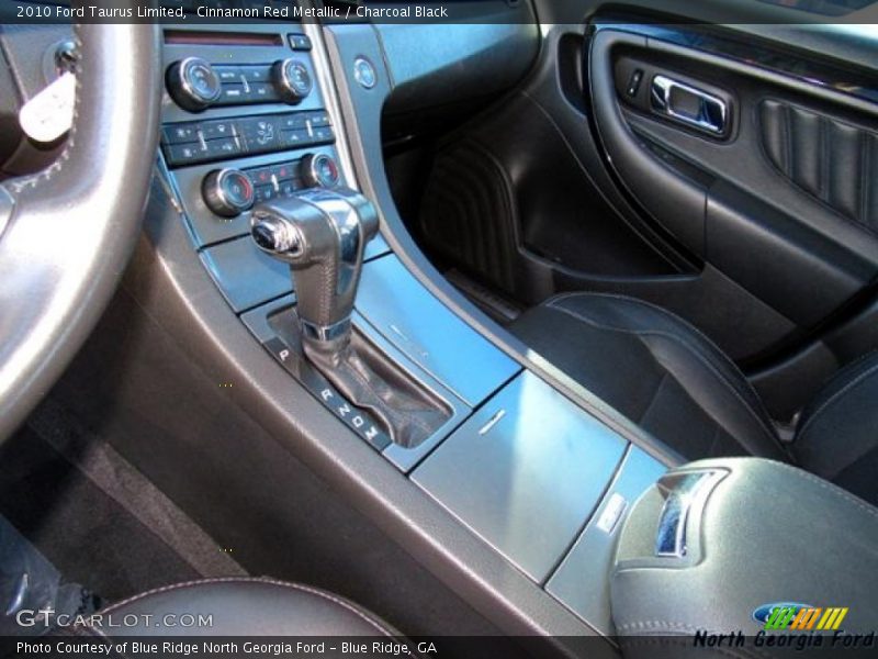 Cinnamon Red Metallic / Charcoal Black 2010 Ford Taurus Limited