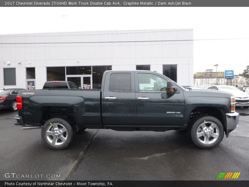 Graphite Metallic / Dark Ash/Jet Black 2017 Chevrolet Silverado 2500HD Work Truck Double Cab 4x4