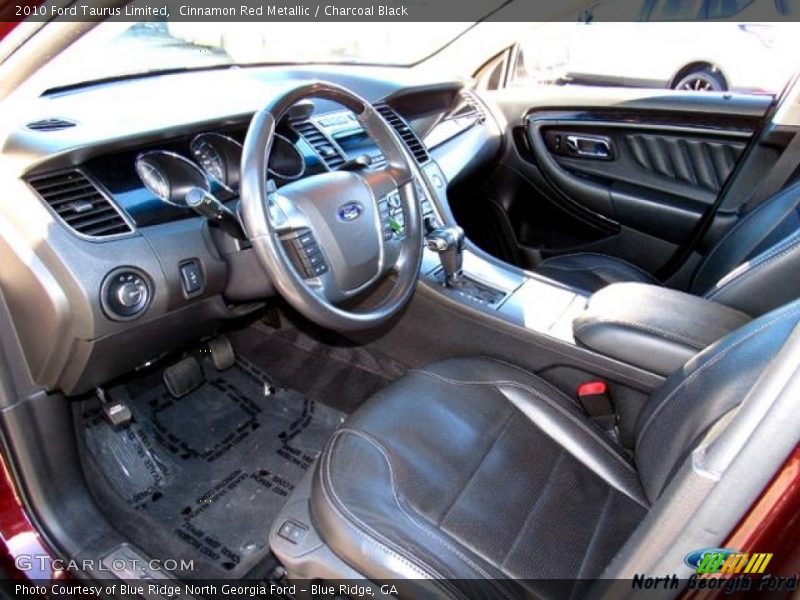 Cinnamon Red Metallic / Charcoal Black 2010 Ford Taurus Limited