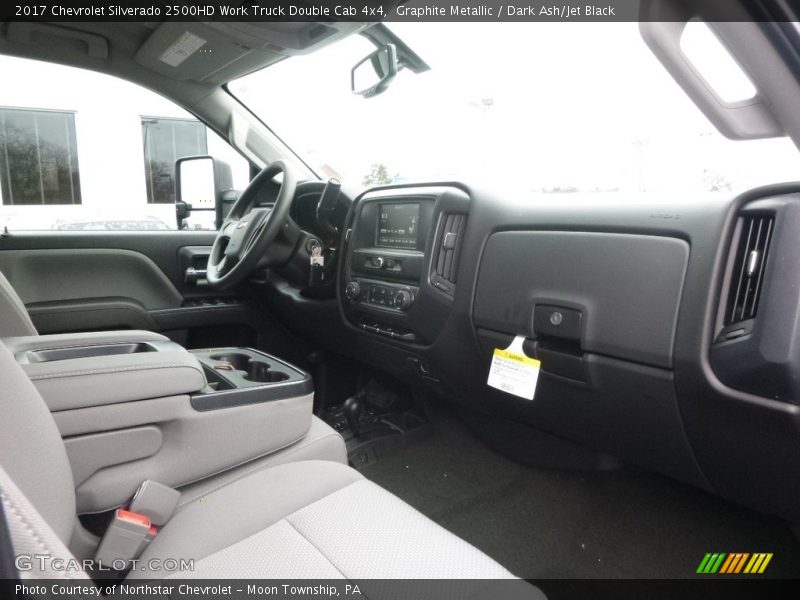 Graphite Metallic / Dark Ash/Jet Black 2017 Chevrolet Silverado 2500HD Work Truck Double Cab 4x4