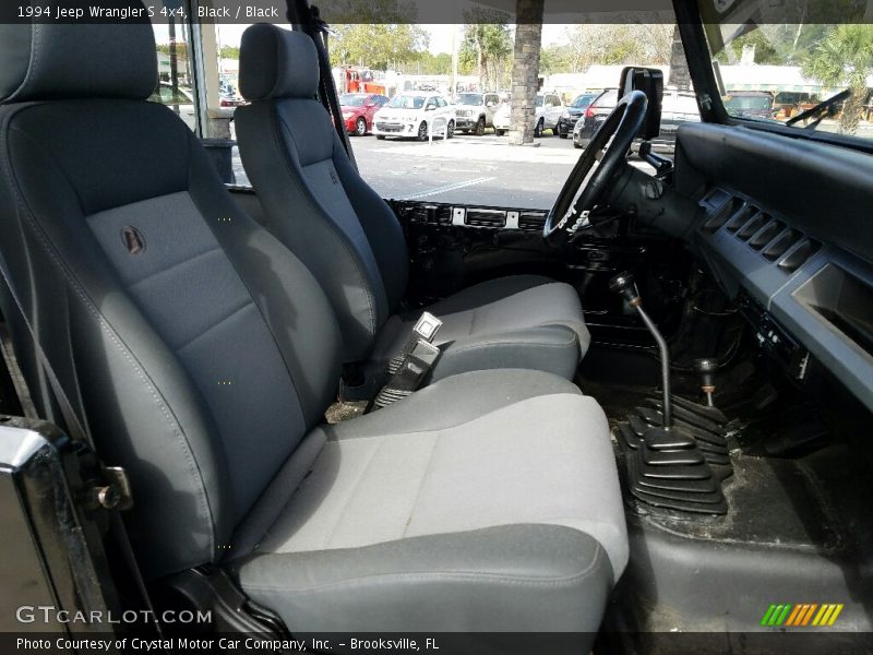 Black / Black 1994 Jeep Wrangler S 4x4
