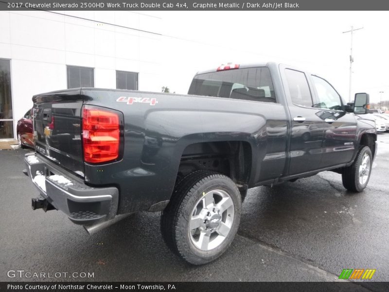 Graphite Metallic / Dark Ash/Jet Black 2017 Chevrolet Silverado 2500HD Work Truck Double Cab 4x4