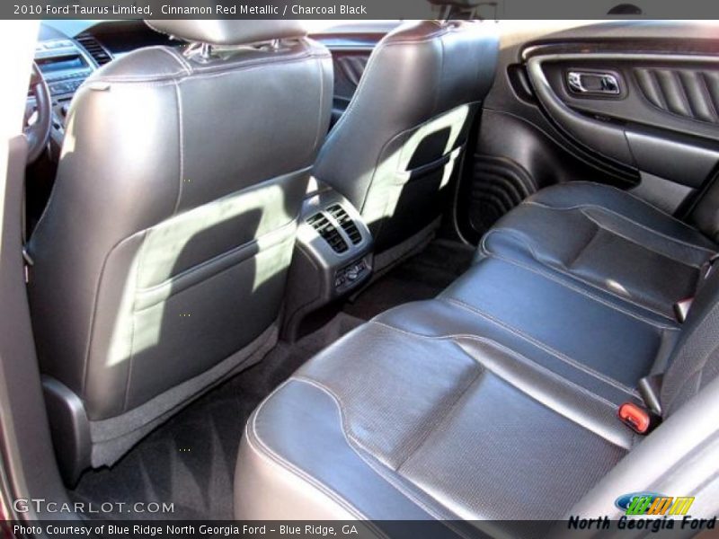Cinnamon Red Metallic / Charcoal Black 2010 Ford Taurus Limited