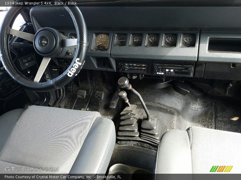 Black / Black 1994 Jeep Wrangler S 4x4
