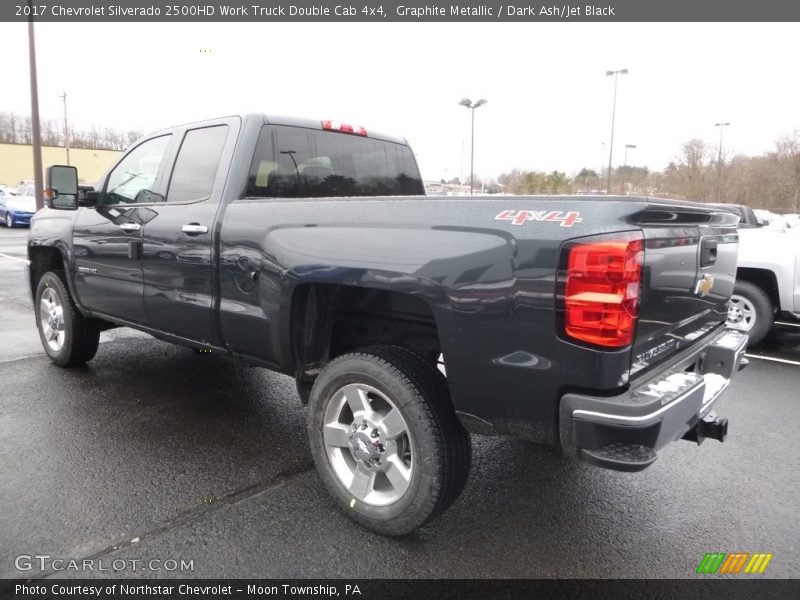 Graphite Metallic / Dark Ash/Jet Black 2017 Chevrolet Silverado 2500HD Work Truck Double Cab 4x4
