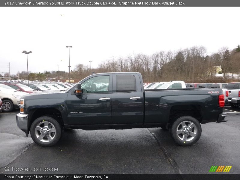 Graphite Metallic / Dark Ash/Jet Black 2017 Chevrolet Silverado 2500HD Work Truck Double Cab 4x4