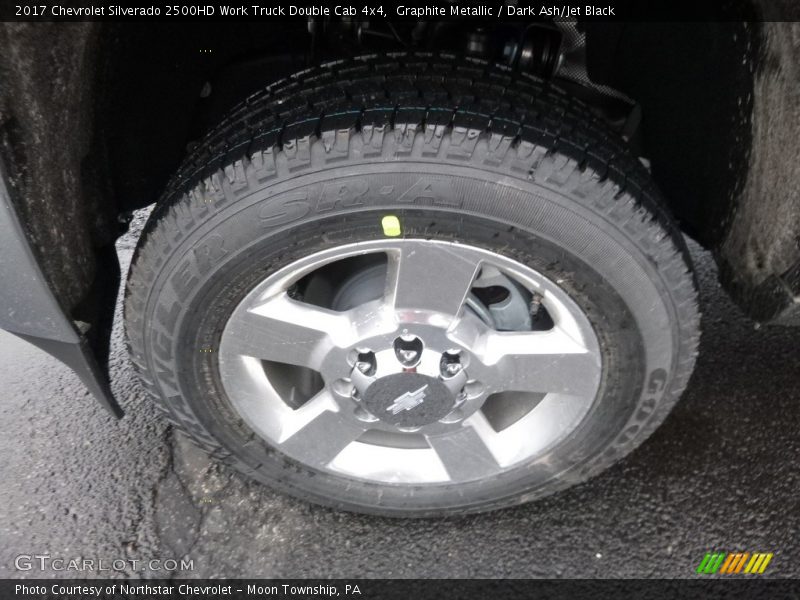 Graphite Metallic / Dark Ash/Jet Black 2017 Chevrolet Silverado 2500HD Work Truck Double Cab 4x4