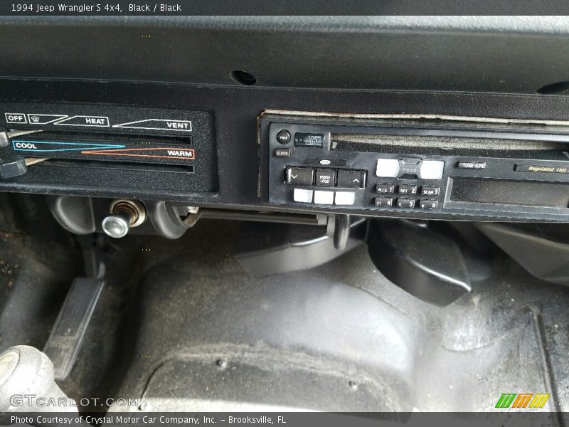 Black / Black 1994 Jeep Wrangler S 4x4