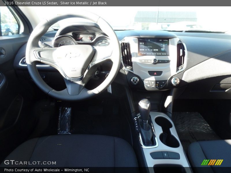 Silver Ice Metallic / Jet Black 2016 Chevrolet Cruze LS Sedan