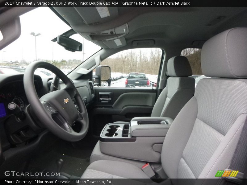 Graphite Metallic / Dark Ash/Jet Black 2017 Chevrolet Silverado 2500HD Work Truck Double Cab 4x4