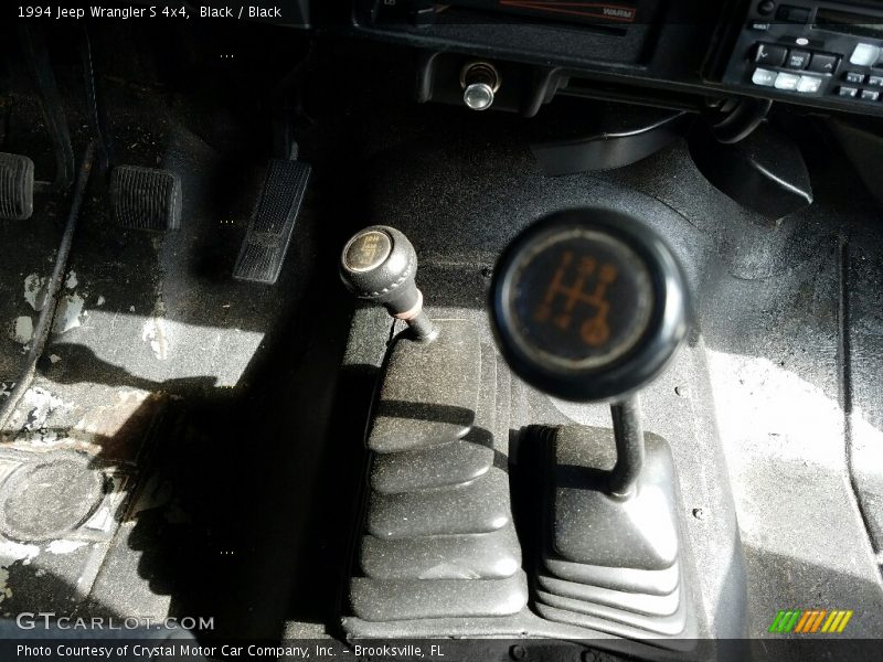 Black / Black 1994 Jeep Wrangler S 4x4