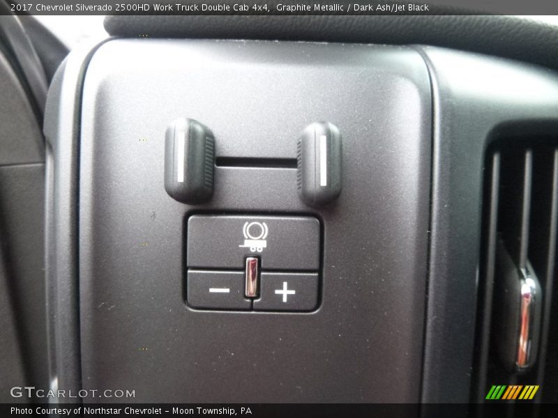 Graphite Metallic / Dark Ash/Jet Black 2017 Chevrolet Silverado 2500HD Work Truck Double Cab 4x4