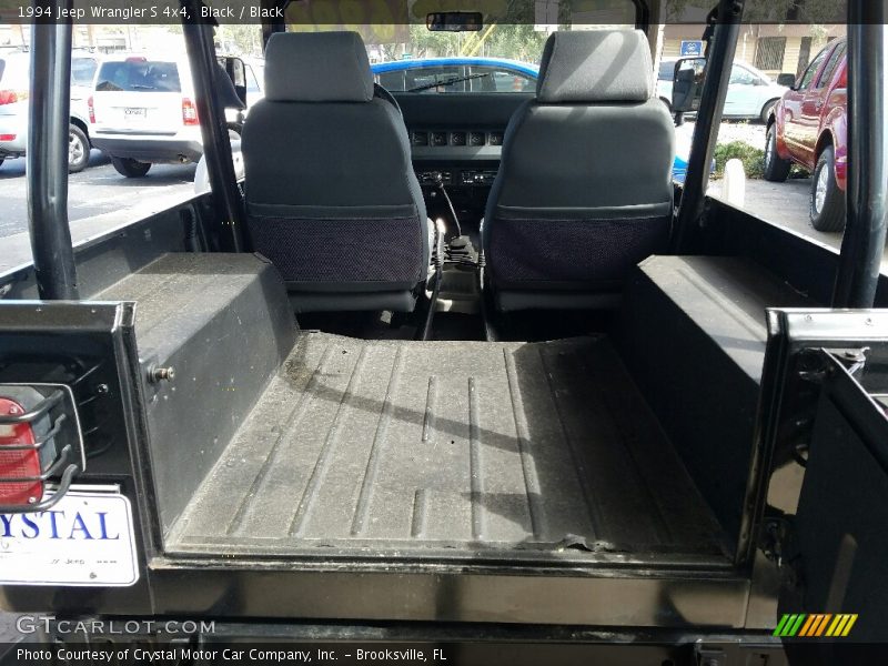 Black / Black 1994 Jeep Wrangler S 4x4