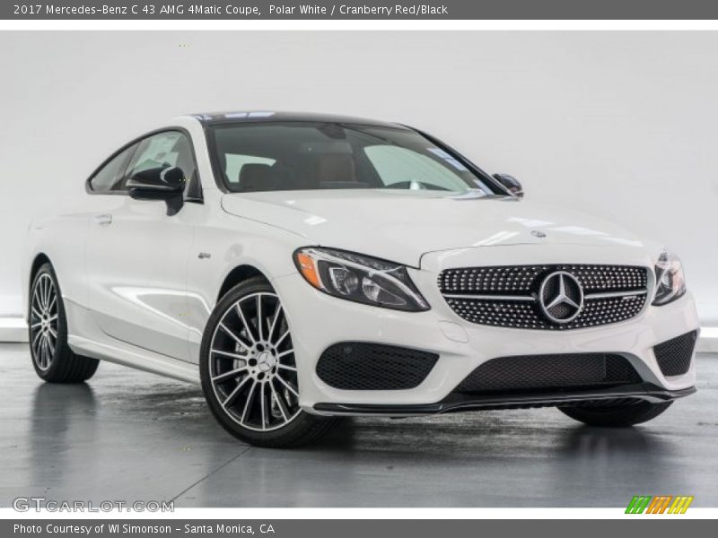 Front 3/4 View of 2017 C 43 AMG 4Matic Coupe