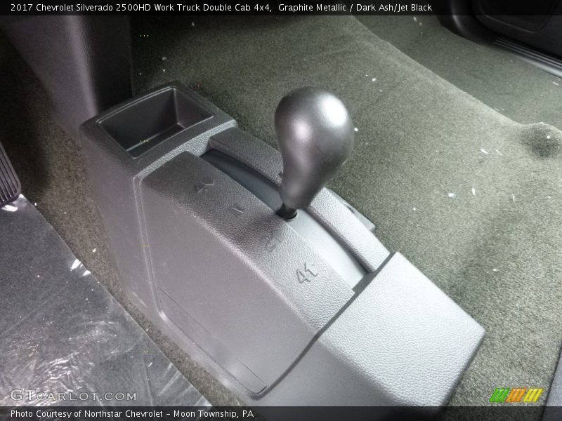Graphite Metallic / Dark Ash/Jet Black 2017 Chevrolet Silverado 2500HD Work Truck Double Cab 4x4