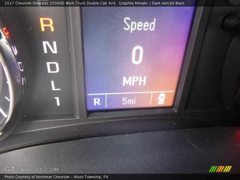 Graphite Metallic / Dark Ash/Jet Black 2017 Chevrolet Silverado 2500HD Work Truck Double Cab 4x4