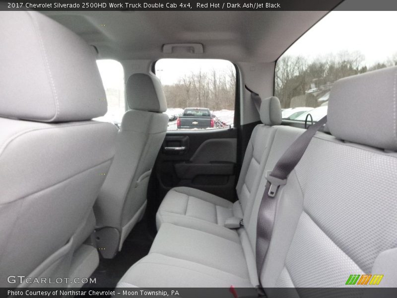 Red Hot / Dark Ash/Jet Black 2017 Chevrolet Silverado 2500HD Work Truck Double Cab 4x4