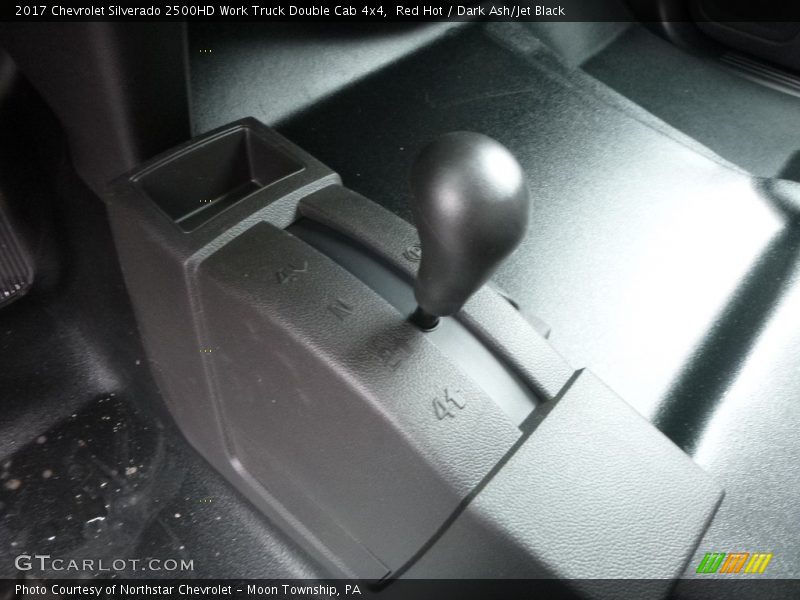 Red Hot / Dark Ash/Jet Black 2017 Chevrolet Silverado 2500HD Work Truck Double Cab 4x4