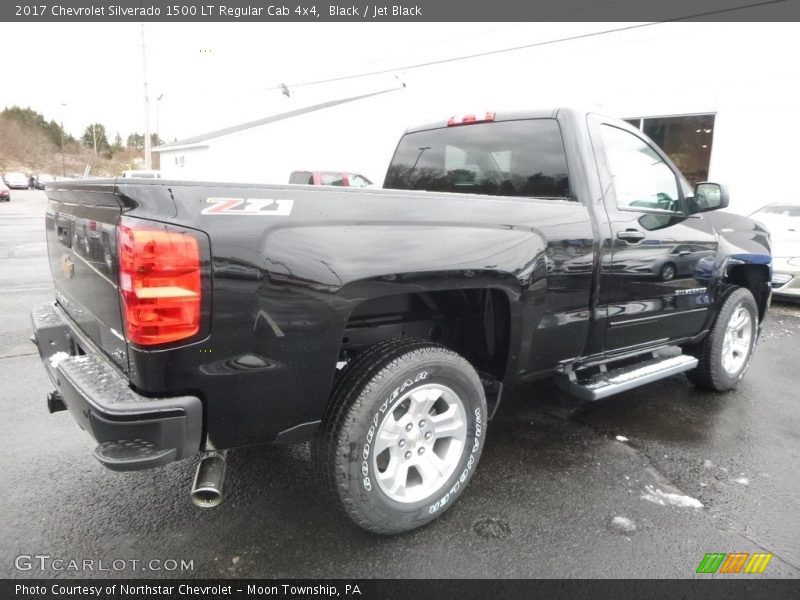 Black / Jet Black 2017 Chevrolet Silverado 1500 LT Regular Cab 4x4