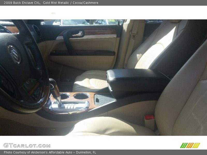 Gold Mist Metallic / Cocoa/Cashmere 2009 Buick Enclave CXL