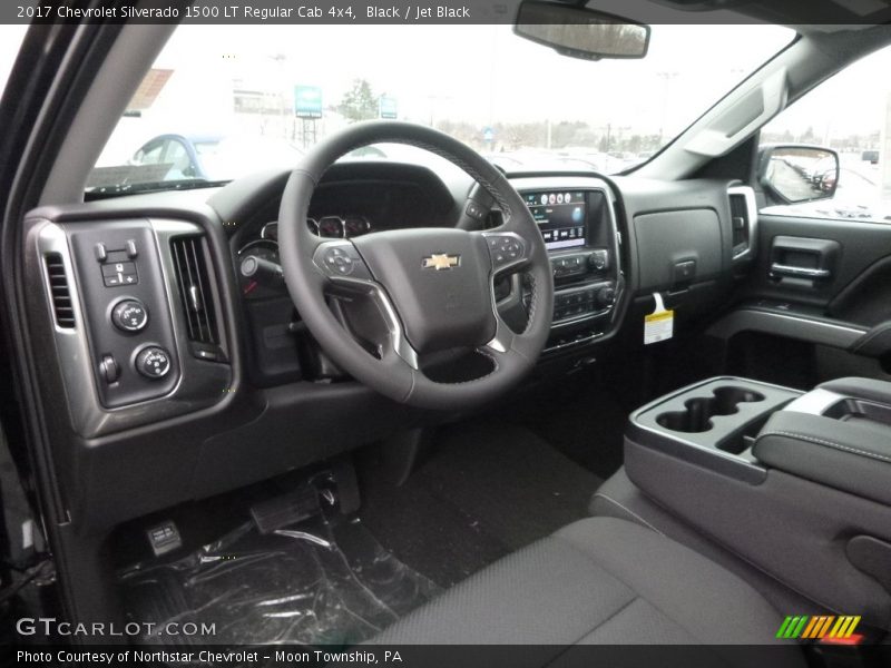  2017 Silverado 1500 LT Regular Cab 4x4 Jet Black Interior