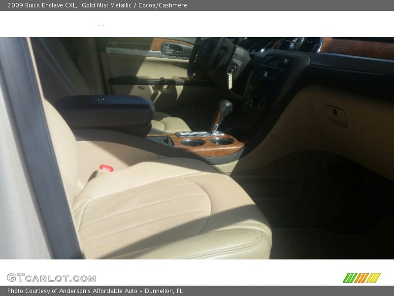 Gold Mist Metallic / Cocoa/Cashmere 2009 Buick Enclave CXL