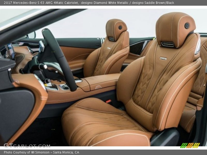  2017 S 63 AMG 4Matic Cabriolet designo Saddle Brown/Black Interior