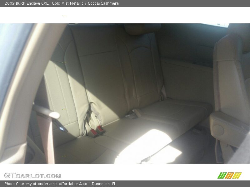 Gold Mist Metallic / Cocoa/Cashmere 2009 Buick Enclave CXL