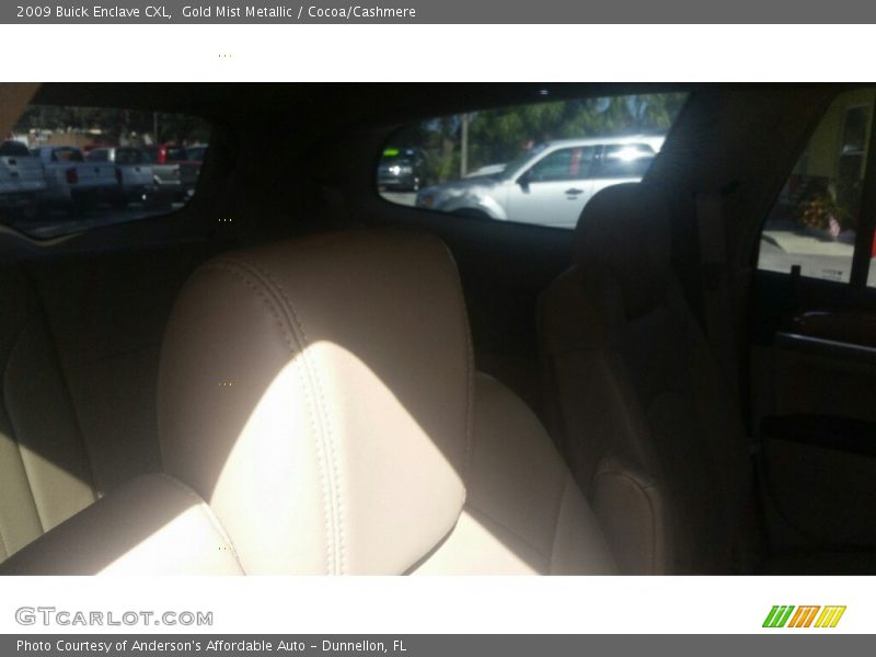Gold Mist Metallic / Cocoa/Cashmere 2009 Buick Enclave CXL