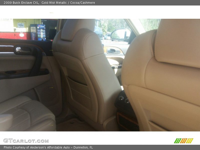 Gold Mist Metallic / Cocoa/Cashmere 2009 Buick Enclave CXL
