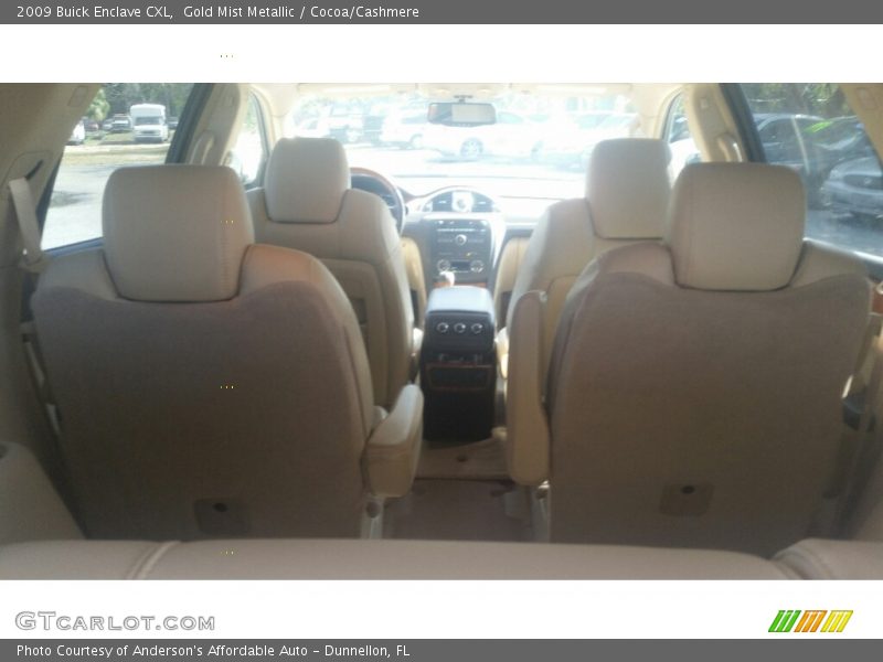 Gold Mist Metallic / Cocoa/Cashmere 2009 Buick Enclave CXL